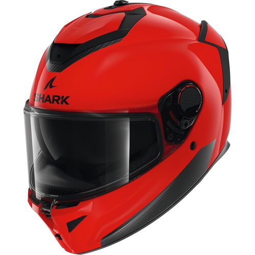 Shark Spartan GT Pro Helmet Blank Red