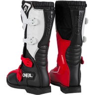 Rider Pro Boots Black White Red