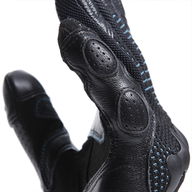 Unruly Ladies Ergo-Tek Gloves Black Ocean Depths