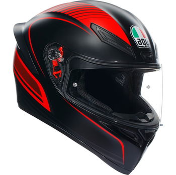 AGV K1-S Helmet Warm Up Matt Black Red