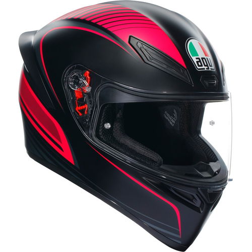 AGV K1-S Helmet Warm Up Black Pink
