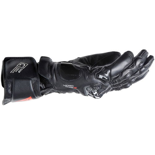 Dainese Carbon 4 Long Leather Gloves Black
