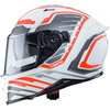 Caberg Avalon Forge Helmet Matt White Orange Silver