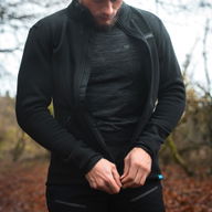 Advanced Base Layer Mens Top Charcoal Marl