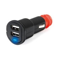 Twin 2000mAh Charger 12-24V