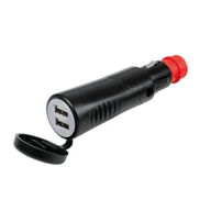 Twin Adjustable Charger 12-24V