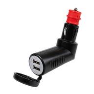 Twin Adjustable Charger 12-24V