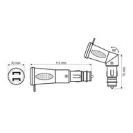 Twin Adjustable Charger 12-24V