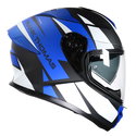FT62 SV Tiger Helmet Matt Black Blue White