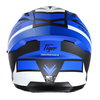 Frank Thomas FT62 SV Tiger Helmet Matt Black Blue White