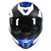 Frank Thomas FT62 SV Tiger Helmet Matt Black Blue White