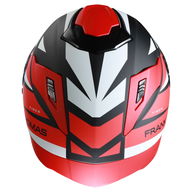 FT62 SV Tiger Helmet Matt Black Red White
