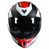 Frank Thomas FT62 SV Tiger Helmet Matt Black Red White