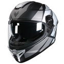 FT62 SV Tiger Helmet Matt Black Silver Grey