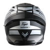 Frank Thomas FT62 SV Tiger Helmet Matt Black Silver Grey