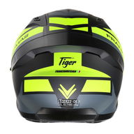 FT62 SV Tiger Helmet Matt Black Yellow Grey