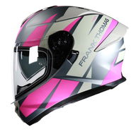 FT62 SV Tiger Helmet Matt Gunmetal Silver Pink