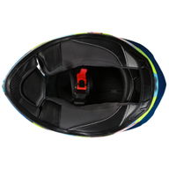 FT62 SV Alien Helmet Blue Yellow Orange