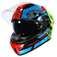 FT62 SV Alien Helmet Red Blue Green