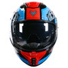Frank Thomas FT62 SV Alien Helmet Red Blue Green