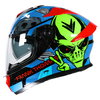 Frank Thomas FT62 SV Alien Helmet Red Blue Green
