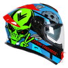 Frank Thomas FT62 SV Alien Helmet Red Blue Green