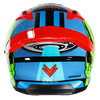 Frank Thomas FT62 SV Alien Helmet Red Blue Green