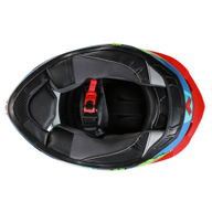 FT62 SV Alien Helmet Red Blue Green