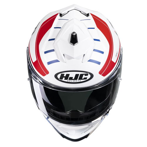 HJC I71 Simo Helmet White Red Blue