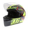 AGV K1 Soleluna 2015 Full Face Motorcycle Helmet Visor Open                                                                                                                                                                                                    