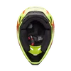 Fox V1 Statk Helmet Red Yellow