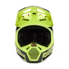 Fox V1 Statk Helmet Red Yellow