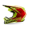 Fox V1 Statk Helmet Red Yellow