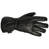 Richa Deauville GoreTex Black Waterproof Motorcycle Gloves Back                                                                                                                                                                                                
