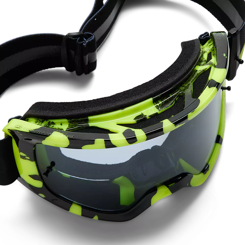 Fox Main Morphic Goggles Smoke Black Yellow