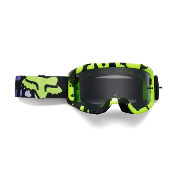 Fox Main Morphic Goggles Smoke Black Yellow