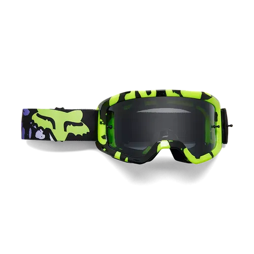 Fox Main Morphic Goggles Smoke Black Yellow