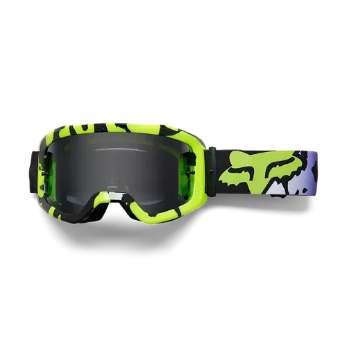 Fox Main Morphic Goggles Smoke Black Yellow