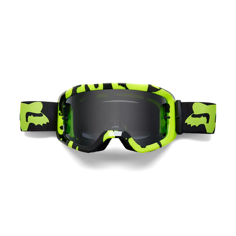 Fox Main Morphic Goggles Smoke Black Yellow