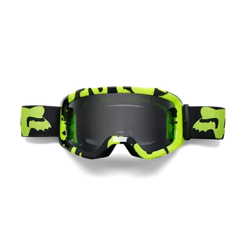 Fox Main Morphic Goggles Smoke Black Yellow
