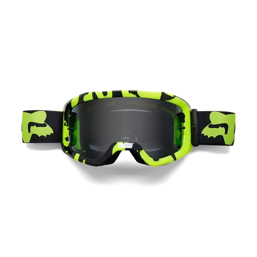 Fox Main Morphic Goggles Smoke Black Yellow