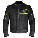 Alpha Waterproof Jacket Black Yellow