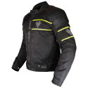 Alpha Waterproof Jacket Black Yellow