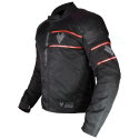 Alpha Waterproof Jacket Black Red