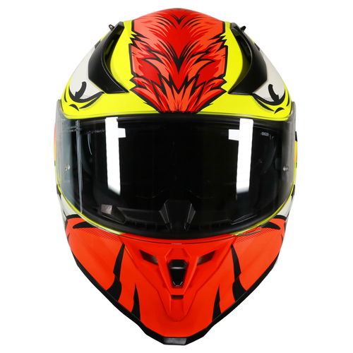 Vcan H128 Mohawk Helmet Yellow