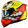 Vcan H128 Mohawk Helmet Yellow