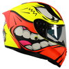 Vcan H128 Mohawk Helmet Yellow