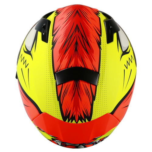 Vcan H128 Mohawk Helmet Yellow