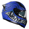 Vcan H128 Mordhi Helmet Blue