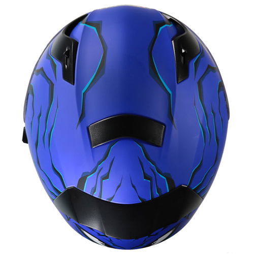 Vcan H128 Mordhi Helmet Blue